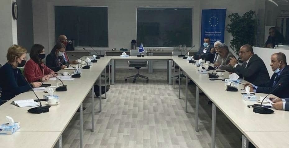 مباحثات يمنية اوروبية لدعم خطة التعافي الاقتصادي والموازنة العامة في الاردن