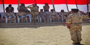 حفل تخرج الدورة الأولى للمهارات القتالية لقيادة القوات المشتركة محور ابين