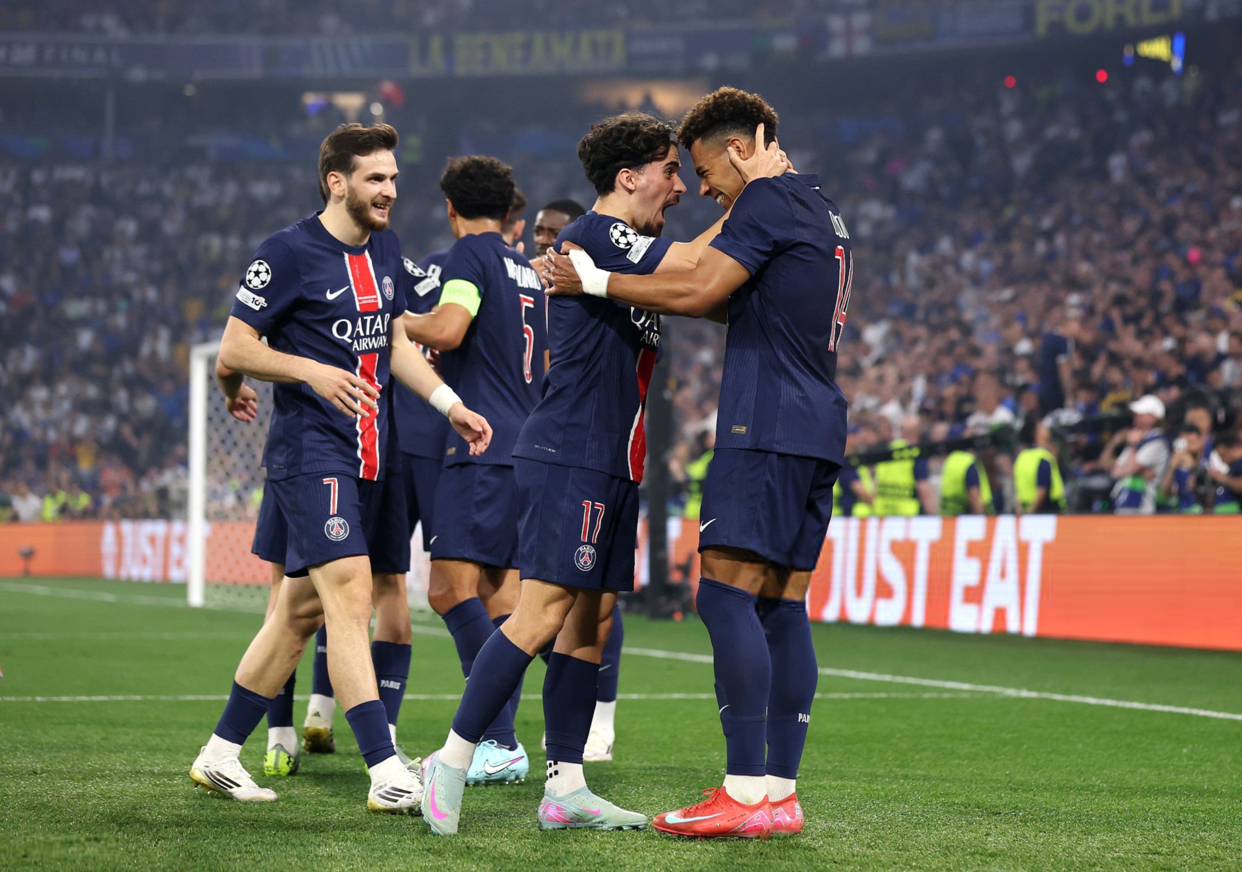 باريس يكبد الإنتر خسارة قاسية ويتوج بلقب دوري أبطال أوروبا للمرة الأولى في تاريخه