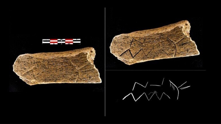 العثور على عظمة مزخرفة عمرها حوالي 80 ألف عام في هذه المدينة الأسيوية..
