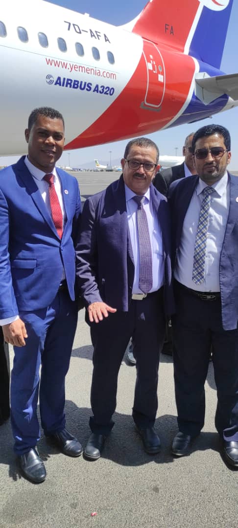 اليمنية توقع أتفاقية تسيير رحلات مع وكالة الأفاق الجديدة