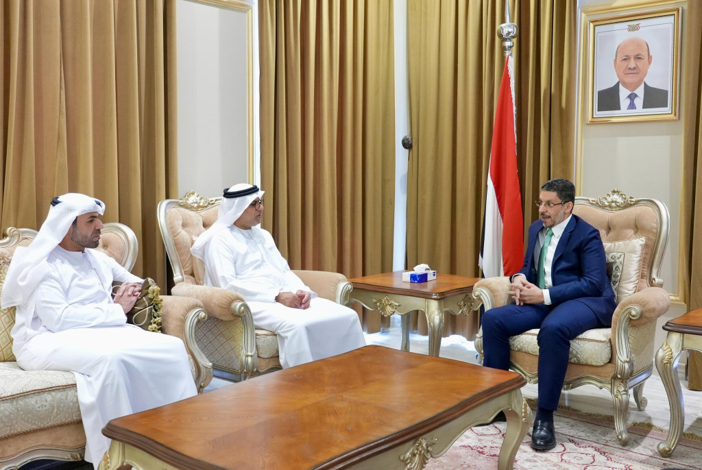 رئيس الوزراء يستقبل السفير الإماراتي لدى اليمن