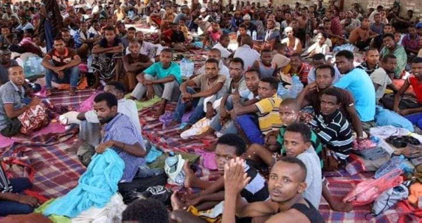 شاهد الفيديو .. مليشيا الحوثي ترحل قسرياً مهاجرين أفارقة بعد حرقها لإقربائهم المحتجزين بالعاصمة صنعاء 