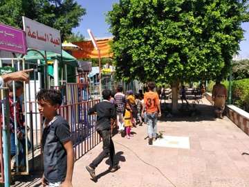 حادثة مخيفة أثارت سخط زوارها وسكان مدينة تعز في اول ايأم عيد الفطر المبارك 