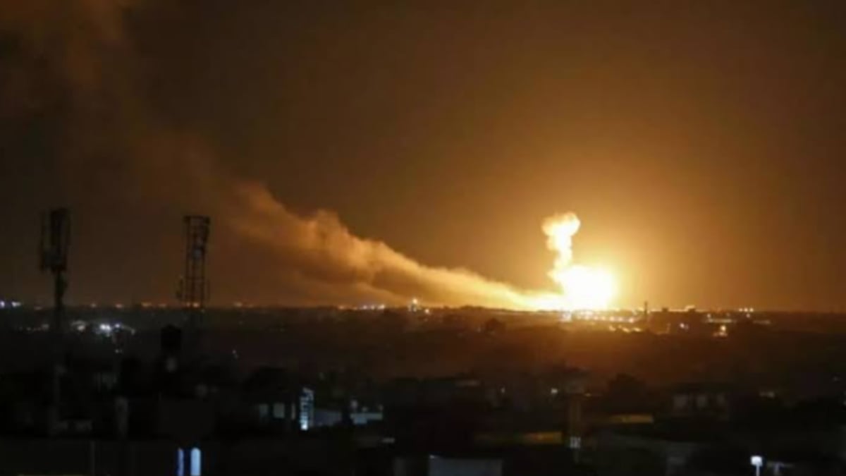 إصابة 8 عسكريين سوريين جراء هجوم إسرائيلي على دمشق