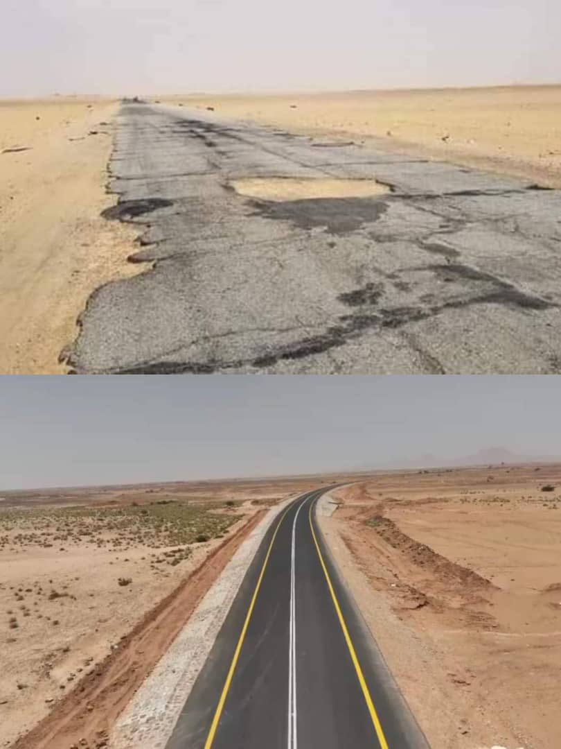طريق العبر ينبض بالحياه.. البرنامج السعودي لتنمية وإعمار اليمن يضع بصمات واضحة في قطاع النقل