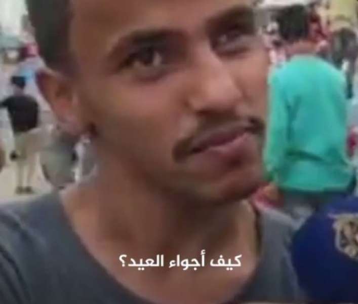 في مشهد مؤثر.. شاب يمني من ذوي الإعاقة يتحدث عن اليمن!