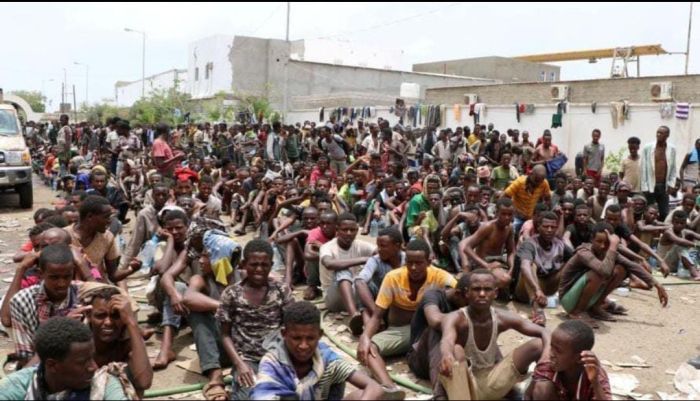 مليشيا الحوثي تستغل وجود اللاجئين الأفارقة في مناطق سيطرتها لهذا الأمر