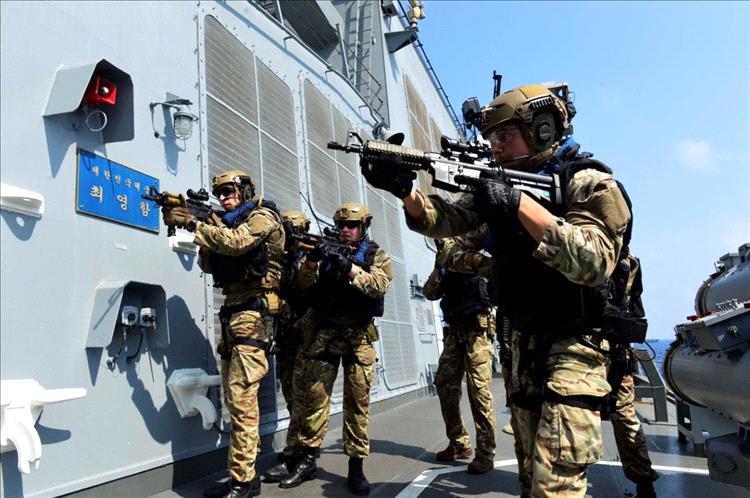 القوات البحرية المشتركة تطلق عملية دولية لمكافحة القرصنة في باب المندب وخليج عدن