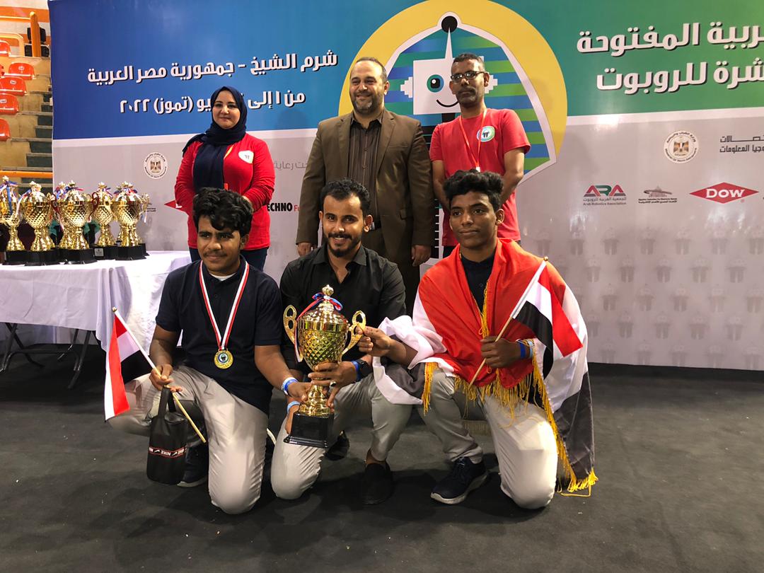 مؤسسة التواصل تحقق المركز الرابع و الخامس عربيا في البطولة العربية للروبوت