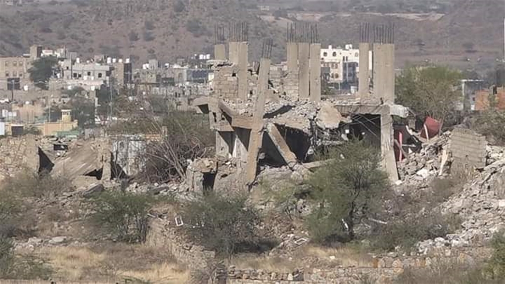 مركز حقوقي يتهم المليشيا بتفجير 16 منزلا في تعز خلال ستة أشهر