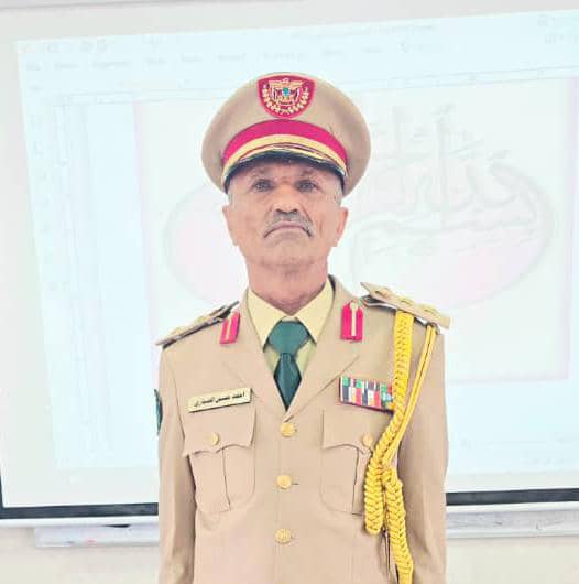 الصباري ينال درجة الماجستير في العلوم العسكرية من كلية القيادة والأركان بعدن
