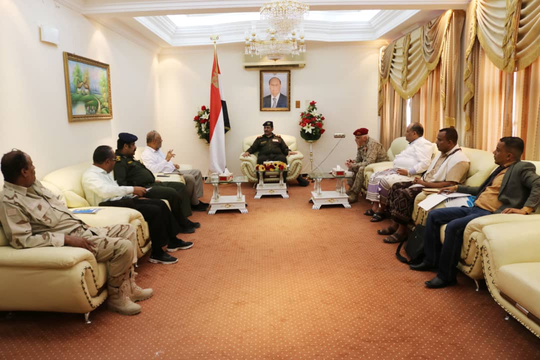 تفاصيل لقاء وزير الداخلية مع  ممثلي شركة كالفالي النفطية 