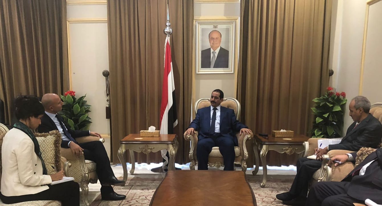 مباحثات يمنية_فرنسية بشأن التعاون الأمني بين البلدين