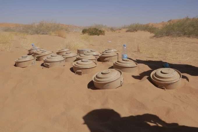 نزع 3855 لغماً خلال الأسبوع الأول من شهر فبراير الجاري : عملية تطهير البلاد من خطر الألغام مستمرة