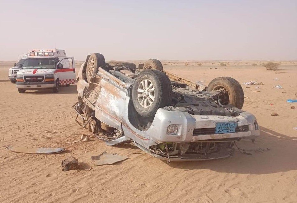 نحو 40 يمني يجدون حتفهم في الطرقات السعودية