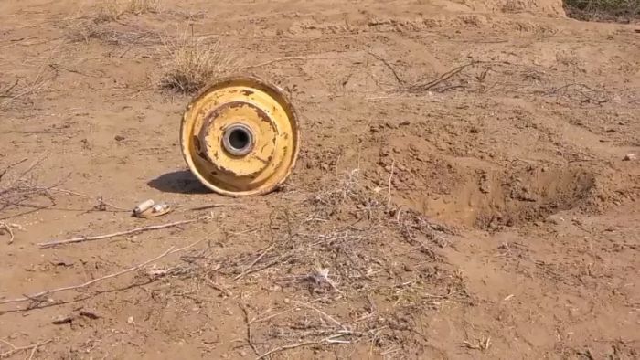تعز.. انفجار لغم حوثي يستهدف امرأة أثناء رعيها للأغنام