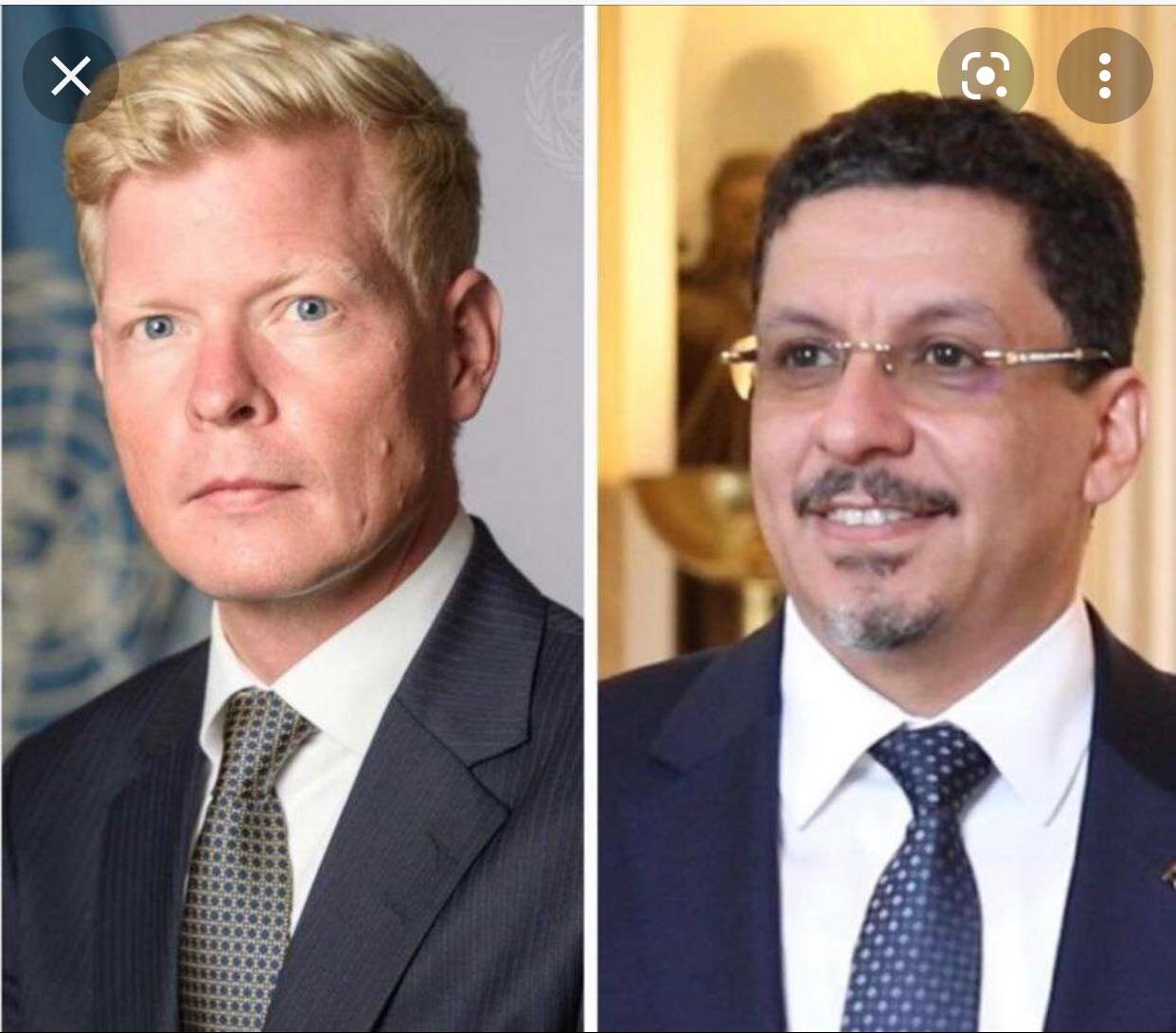 في اتصال هاتفي مع المبعوث الأممي: : وزير الخارجية: تصعيد الحوثيين باستخدام الصواريخ يشكل تهديداً للأمن والسلام الإقليمي والدولي 
