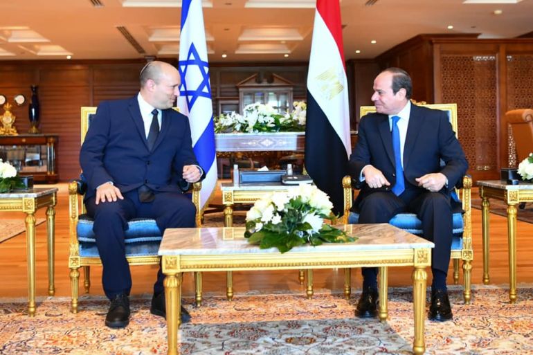 مصر تتفق مع إسرائيل !