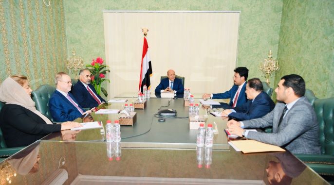 جهود كبيرة تبذلها هيئة التشاور والمصالحة في اليمن من خلال اللقاء بقيادات المجلس الرئاسي والمبعوث الاممي وسفراء العالم 