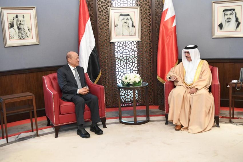 الرئيس العليمي يطلع على التطورات التي تشهدها المؤسسة الامنية البحرينية في مكافحة الجريمة وحماية السلم الاهلي