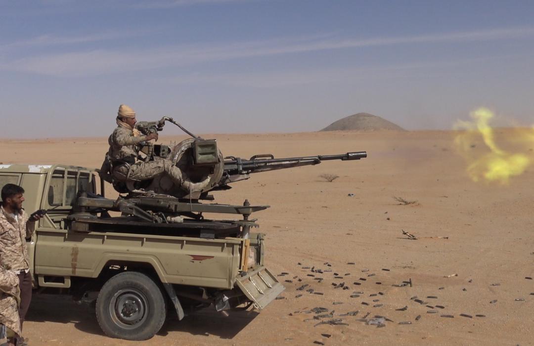 الجيش الوطني يكسر هجوما حوثيا على مواقعه و سقوط قتلى وجرحى  شمال الجوف