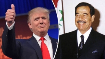 تفاصيل تسريب مكالمة صوتية بين صدام حسين و ترامب في 2022 ..!