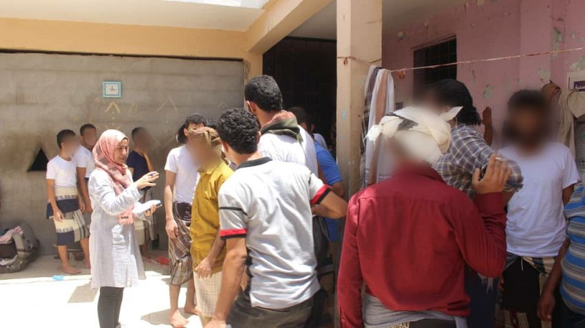 لجنة التحقيق تطلع على أوضاع المحتجزين والسجناء في مديرية الحوطة بلحج