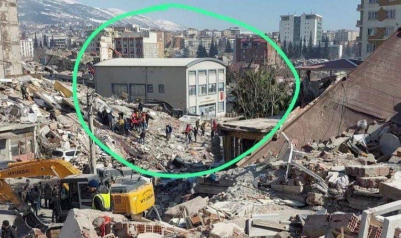 لن تصدق .. مبنى وصف بالمعجزة والذي صمد أمام الزلزال المدمر في تركيا وهذا السر عن ثباته؟! 