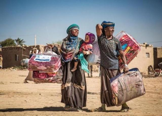 جراء تصعيد مليشيا الحوثي .. نزوح أكثر من 5 آلاف مواطن خلال مارس الماضي