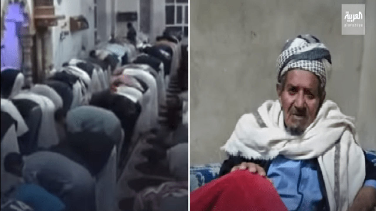 شاهد بالفيديو.. مسلح حوثي يقتل إمام مسجد أثناء صلاة التراويح في هذه المحافظة 