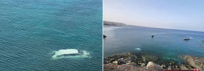 حضرموت.. سقوط سيارة في البحر يسفر عن وفاة وإصابة مواطنين