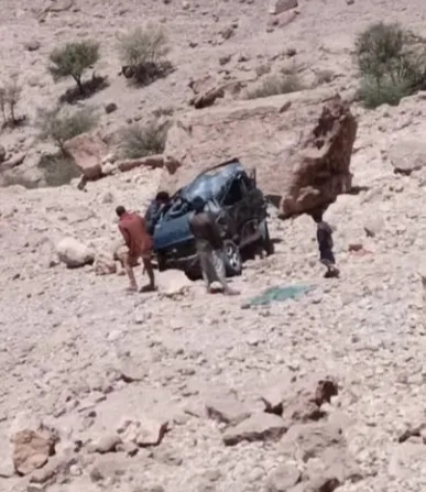 عمران.. وفاة وإصابة "7" مواطنين من أسرة واحدة في حادث مرور مروع