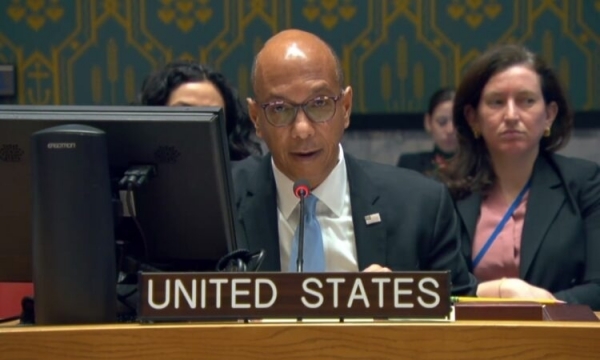 أمريكا : إذا كان المجلس يريد العودة إلى السلام في اليمن يجب اتخاذ إجراءات جماعية لوقف إيران في تسليح الحوثيين