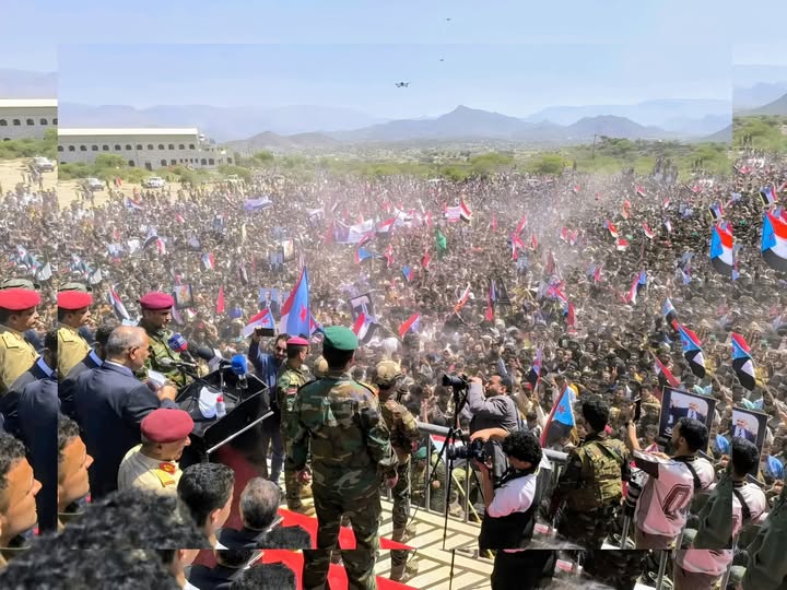 الضالع تحتفل بذكرى 14 اكتوبر بحشود كبرى وبحضور عيدروس الزبيدي .. صور