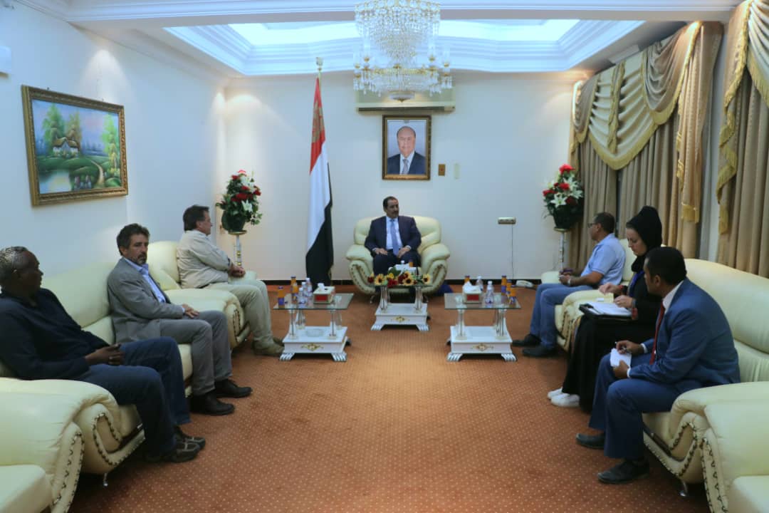 اللواء الركن إبراهيم حمدان يلتقي بالمنسق العام للأمم المتحدة ومنسق الشئون الإنسانية في اليمن..تفاصيل