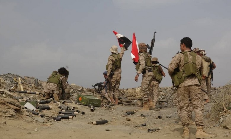 هجوماً معاكساً يشنه الجيش الوطني على الحوثيين بمأرب ويعلن دحرهم من عدة مواقع