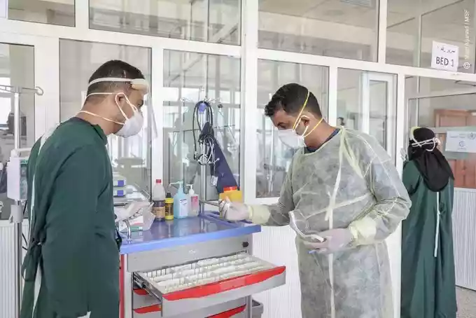 39 حالة وفاة بفيروس كورونا المستجد بمستشفى حكومي واحد بالعاصمةصنعاء  