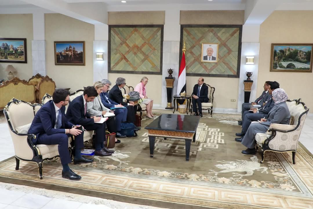 مباحثات يمنية أوروبية بشأن التنسيق لمواجهة التحديات الإقليمية والدولية