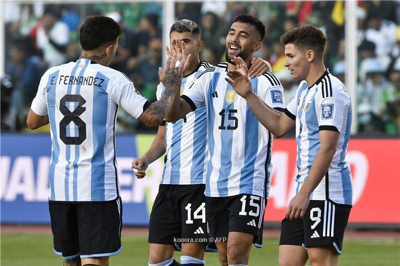 في تصفيات المونديال.. الأرجنتين تفوز على بوليفيا بثلاثية نظيفة!