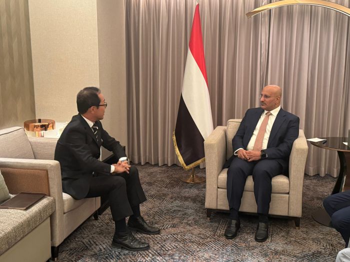 طارق صالح يبحث مع السفير الياباني التعاون المشترك وسبل تحقيق الاستقرار في اليمن