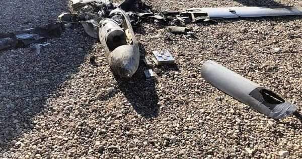 العمالقة تسقط طائرة مسيرة لمليشيا الحوثي في سماء حريب بمأرب