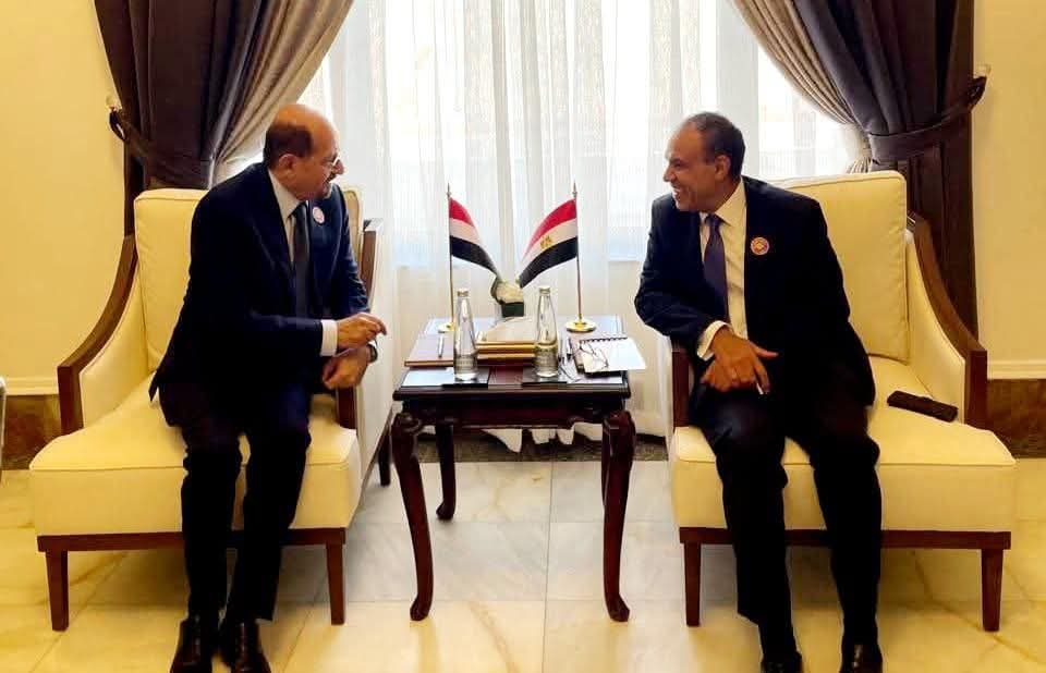 مباحثاث يمنية مصرية لتطوير آفاق مختلف المجالات واوضاع الجالية اليمنية
