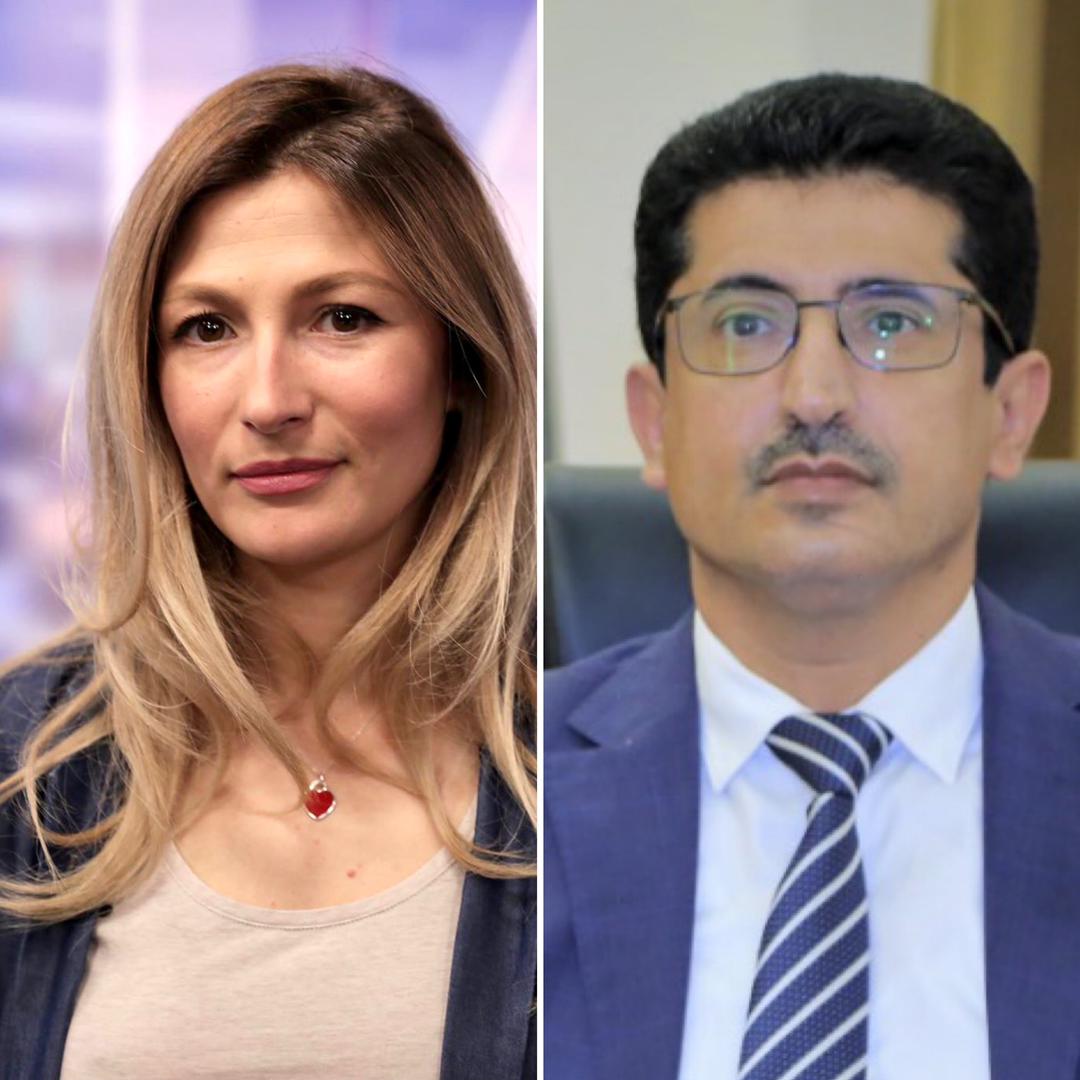 بجاش يطلع نظيرتة الأوكرانية على آخر التطورات السياسية والإنسانية في اليمن