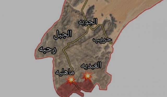 شاهد .. خارطة السيطرة والمواجهات في جبهة مأرب .. بعد حسم المعركة في أربع مديريات من قبل الجيش اليمني