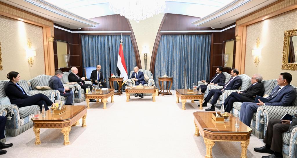 الرئيس العليمي يستقبل المبعوث الأميركي بشأن هذا الأمر العاجل..