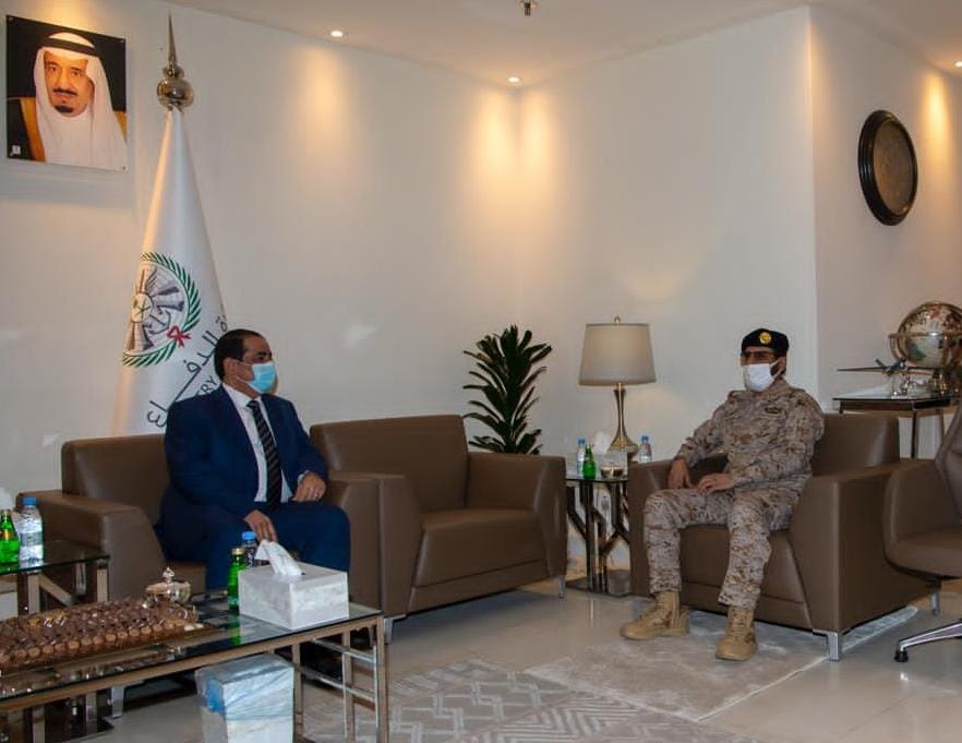 حيدان يلتقي قائد القوات المشتركة في الرياض