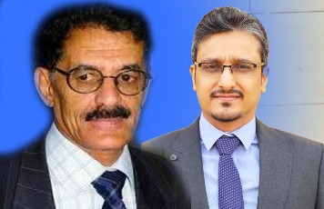 أمين عام مجلس الوزراء المهندس مطيع دماج يزور المناضل محمد غالب أحمد للاطمئنان على صحته 