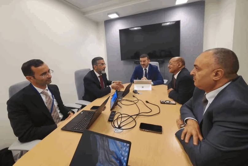 محافظ البنك المركزي يبحث مع صندوق النقد العربي أوجه التعاون ومعالجة مديونية اليمن 