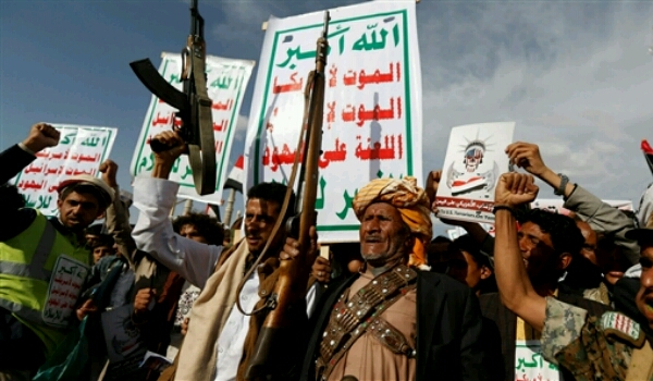 بالاسم.. الحوثي يكشف عن الطرف الرئيسي الذي جعل أمريكا تعلنهم "منظمة إرهابية "